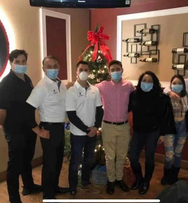 The cleaning company team, representing expert cleaning services, stands together.